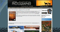Desktop Screenshot of naturephotographermag.com